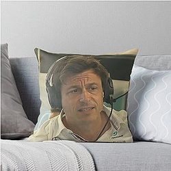 Confused Toto Wolff Pillow