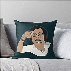 Toto Wolff is Angry Hamilton Bottas Brazilian Throw Pillow