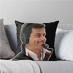 Toto Wolff Throw Pillow