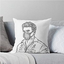 Toto Wolff Throw Pillow