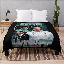 Toto Wolff Vintage Throw Blanket