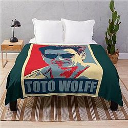 Toto Wolff Throw Blanket