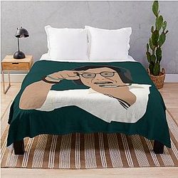 Toto Wolff is Angry Hamilton Brazilian Throw Blanket