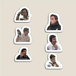 Toto Wolff Funny Moments Magnet
