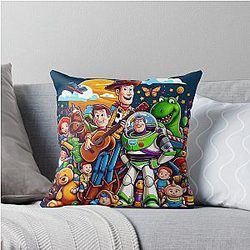 Toy Story Crew Animated Throw Pillow