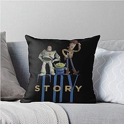 Toy Story Cartoon Movies Throw Pillow
