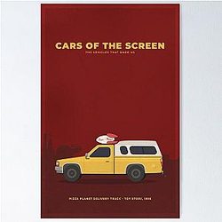 Cars of the Screen Toy Story 1995 Poster