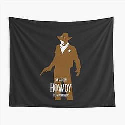 Toy Story Cowboy I'm Woody Howdy Tapestry