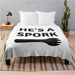 He's a Spork - Toy Story Blanket