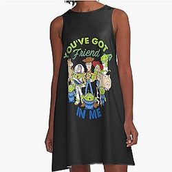 Disney Toy Story Group Shot A-Line Dress