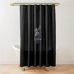 Toy Story Cartoon Movies Shower Curtain