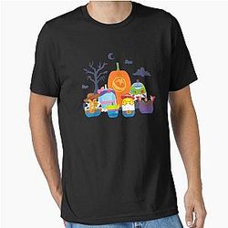 Disney Pixar Toy Story Halloween Pumpkins Woody Buzz Alien Zurg Spooky Art Essential T-Shirt