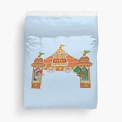 Toy Story Mania Sign Duvet Cover