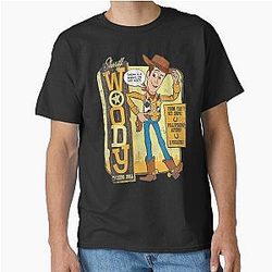 Disney Pixar Toy Story Sheriff Woody Talking Classic T-Shirt