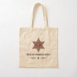 Toy Story Woody Deputy Sheriff Cotton Tote Bag