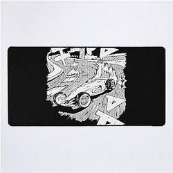 Initial D like Trackmania car desk mat