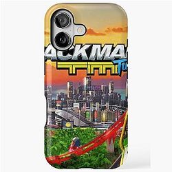Turbo Trackmania iPhone Tough Case