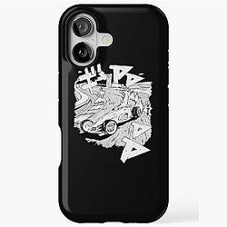 Initial D Like Trackmania Car Tough Case for iPhone