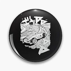 Initial D Like Trackmania Car Pin