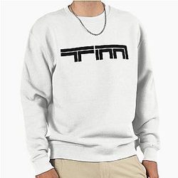 TrackMania Game Logo Minimal Black Pullover Sweatshirt