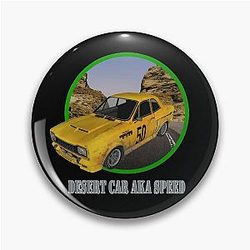 Desert Car Trackmania Pin
