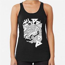 Initial D Like Trackmania Car Racerback Tank Top