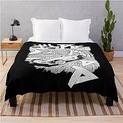 Initial D like Trackmania car Throw Blanket