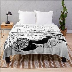 Trackmania 360 Ice Slide Throw Blanket