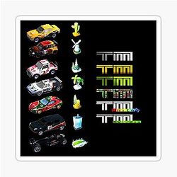 Trackmania World Sticker