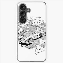 Initial D Trackmania Car Samsung Galaxy Soft Case