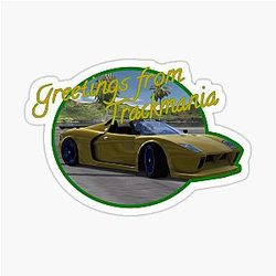 Trackmania Sticker