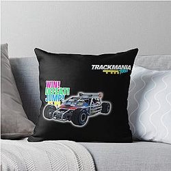 Trackmania Turbo Throw Pillow