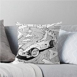 Initial D like Trackmania car Throw Pillow