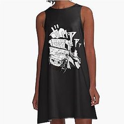 Initial D Like Trackmania - Downhill Pursuit A-Line Dress