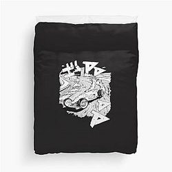 Initial D Like Trackmania Car Duvet Cover