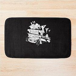 Initial D Like Trackman - Downhill Pursuit Bath Mat