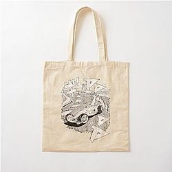 Initial D like Track Mania car Cotton Tote Bag