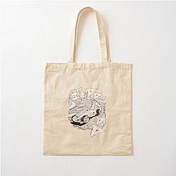 Initial D Car Cotton Tote Bag