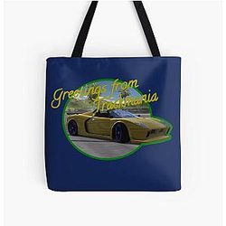 Tracking All Over Print Tote Bag