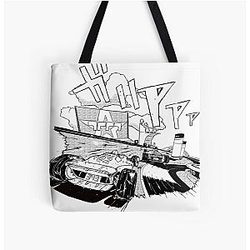 Initial D like Trackmania Downhill pursuit Tote Bag