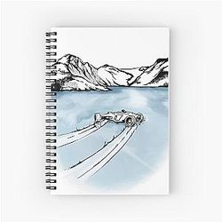 Trackmania Arctic Lake Slide Notebook