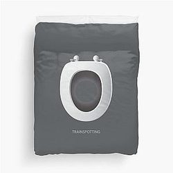 Trainspotting Alternative Movie Poster Duvet Cover