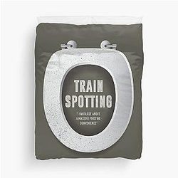 Trainspotting Alternative Movie Poster Duvet Cover