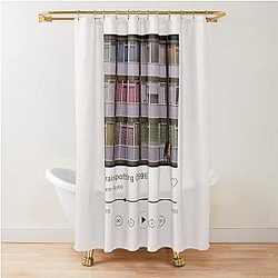 Trainspotting 1996 Movie Poster Shower Curtain