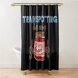 Trainspotting Is My Shower Curtain