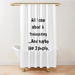 Trainspotting Gift Shower Curtain