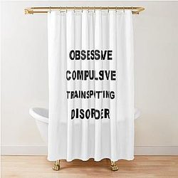 Trainspotting Gift Shower Curtain