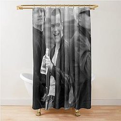 Trainspotting Shower Curtain
