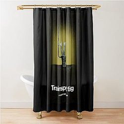 Trainspotting Shower Curtain