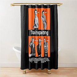Trainspotting Shower Curtain